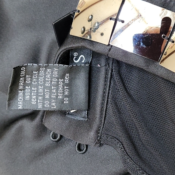 Venus Mirror Pieces Black Sexy Dress - Picture 9 of 13